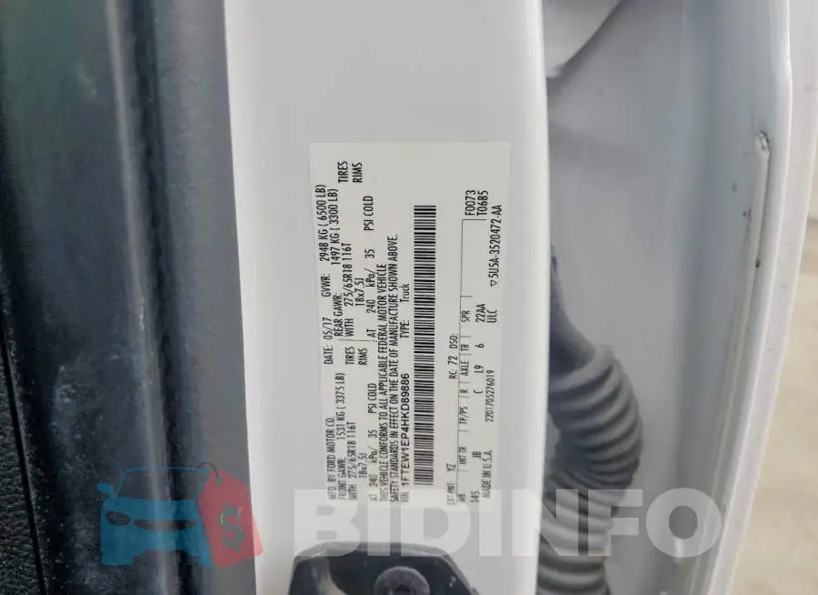 1FTEW1EP4HKD89886 Photo# 12