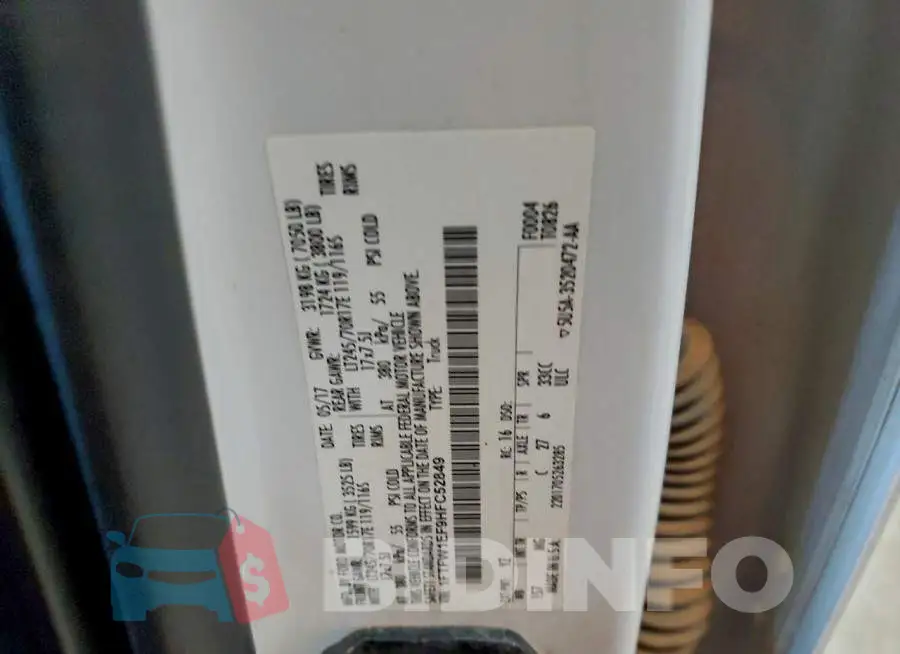 1FTFW1EF9HFC52849 Photo# 12