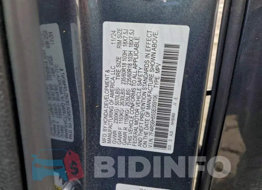 7FARS6H55SE059106 Photo# 13