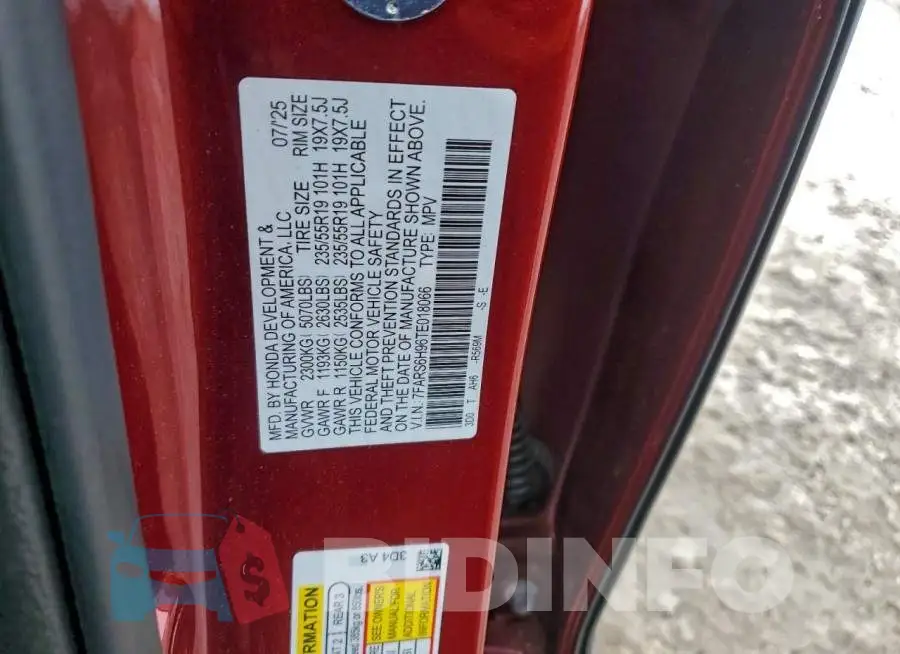 7FARS6H96TE018066 Photo# 13