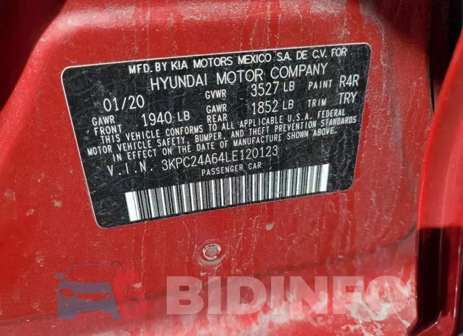 3KPC24A64LE120123 Photo# 12