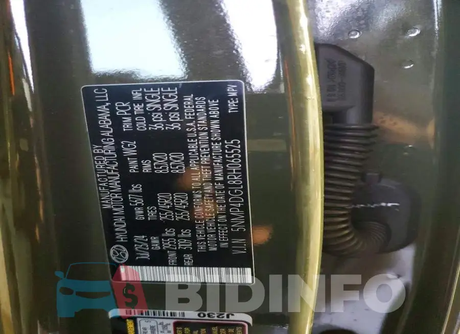 5NMP4DGL8RH065525 Photo# 13