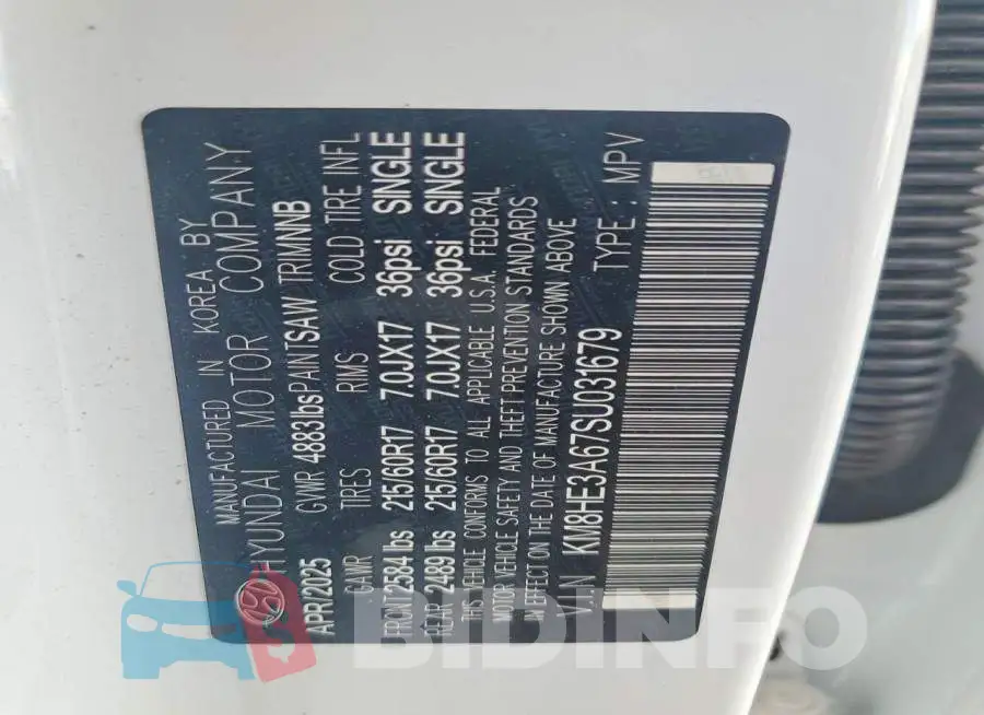 KM8HE3A67SU031679 Photo# 14