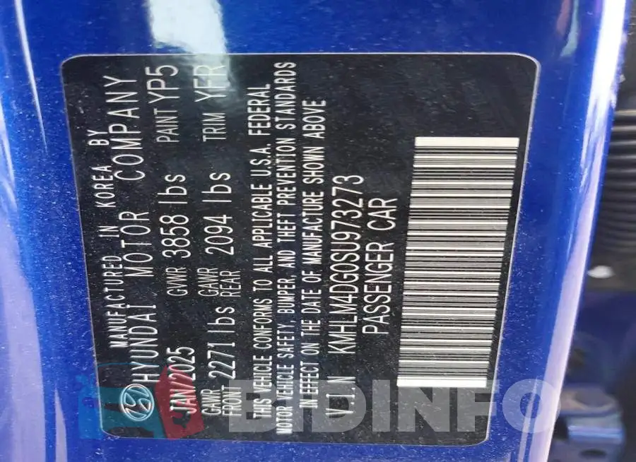 KMHLM4DG0SU973273 Photo# 12