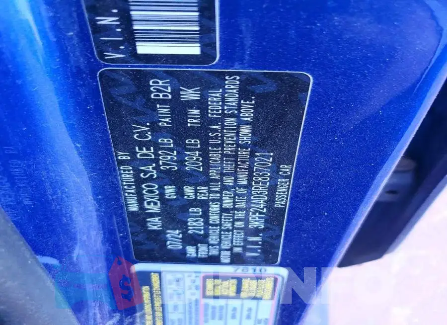 3KPF24AD3RE837021 Photo# 12