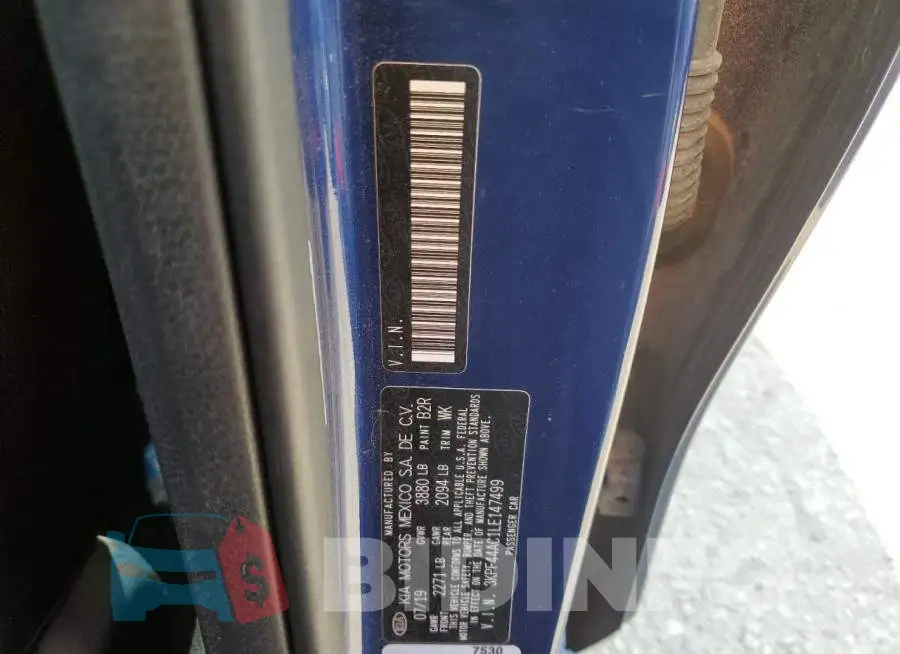 3KPF44AC1LE147499 Photo# 12