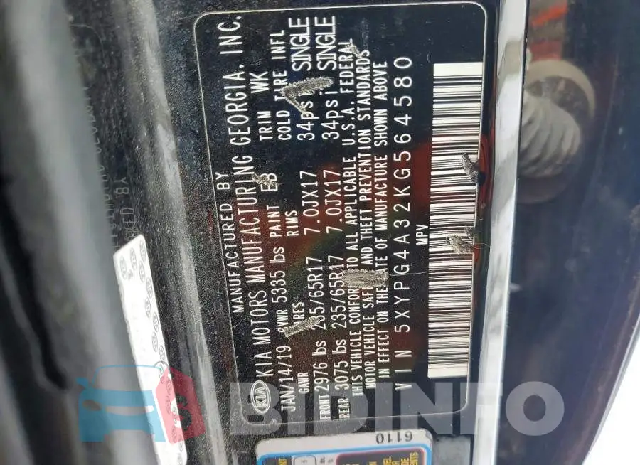 5XYPG4A32KG564580 Photo# 13