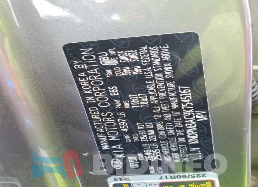 KNDPM3AC9K7545167 Photo# 13