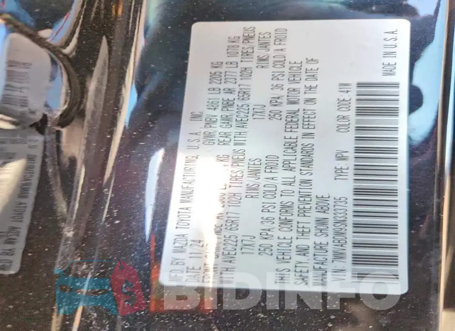 7MMVABDM9SN333735 Photo# 14