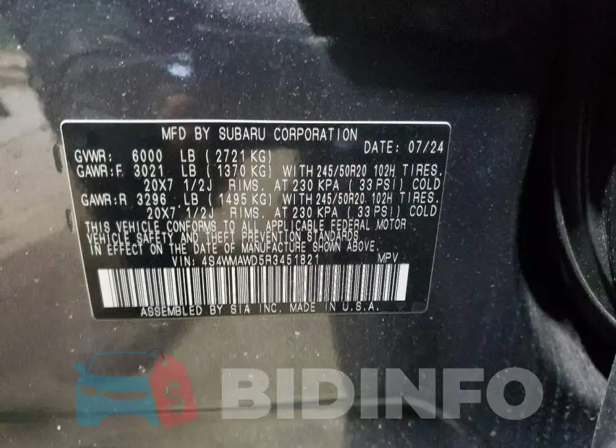 4S4WMAWD5R3451821 Photo# 13