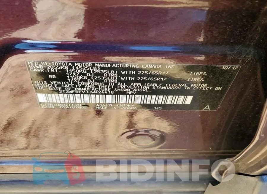 2T3WFREV3JW424416 Photo# 13