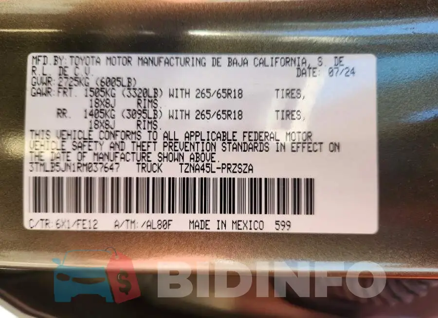 3TMLB5JN1RM037647 Photo# 12