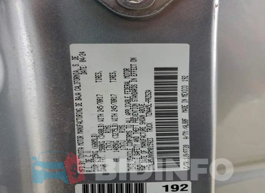 3TMLB5JNXRM015923 Photo# 12