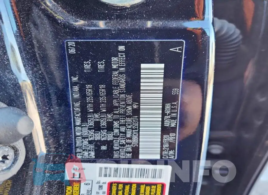 5TDBBRCH1LS503174 Photo# 13