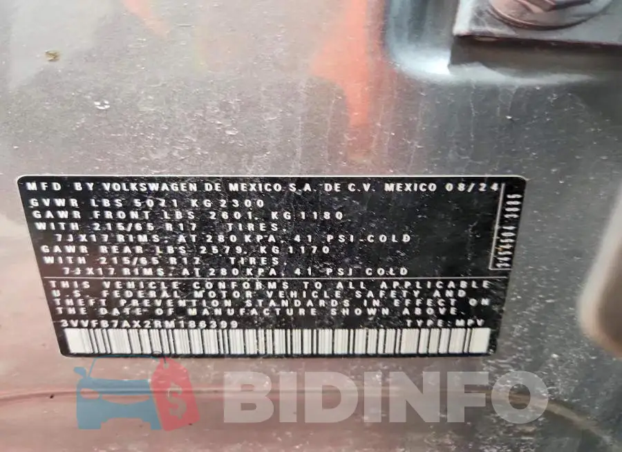 3VVFB7AX2RM186399 Photo# 13