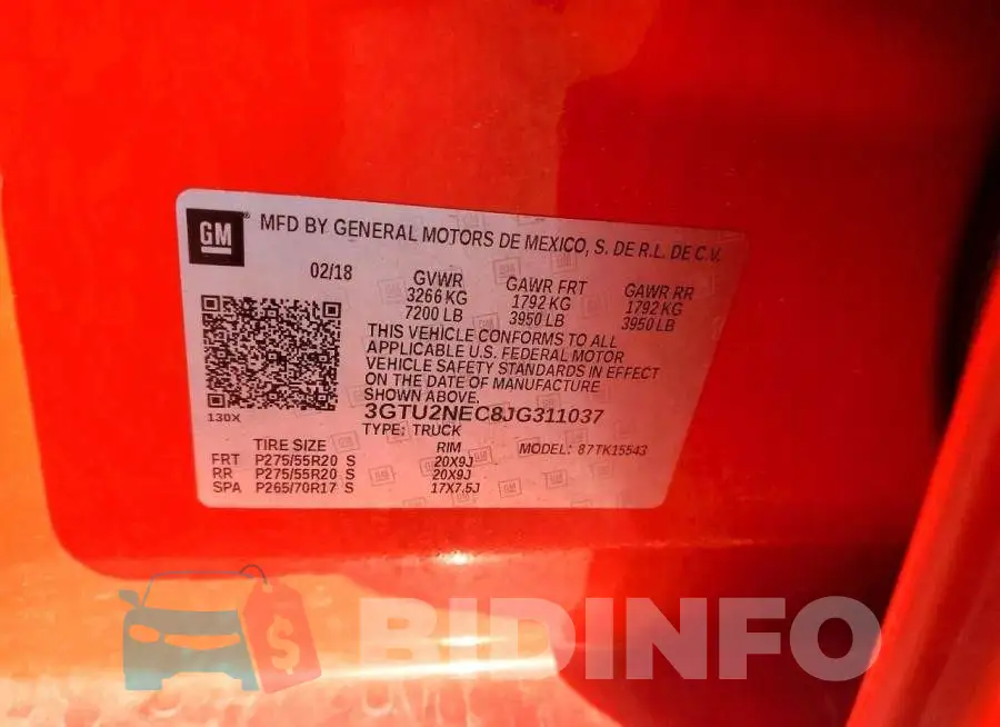 3GTU2NEC8JG311037 Photo# 12