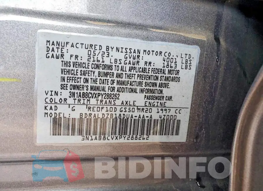 3N1AB8CVXPY288262 Photo# 12