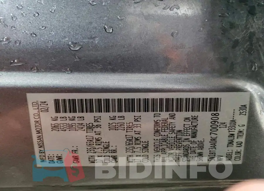5N1BT3AA0RC700908 Photo# 14