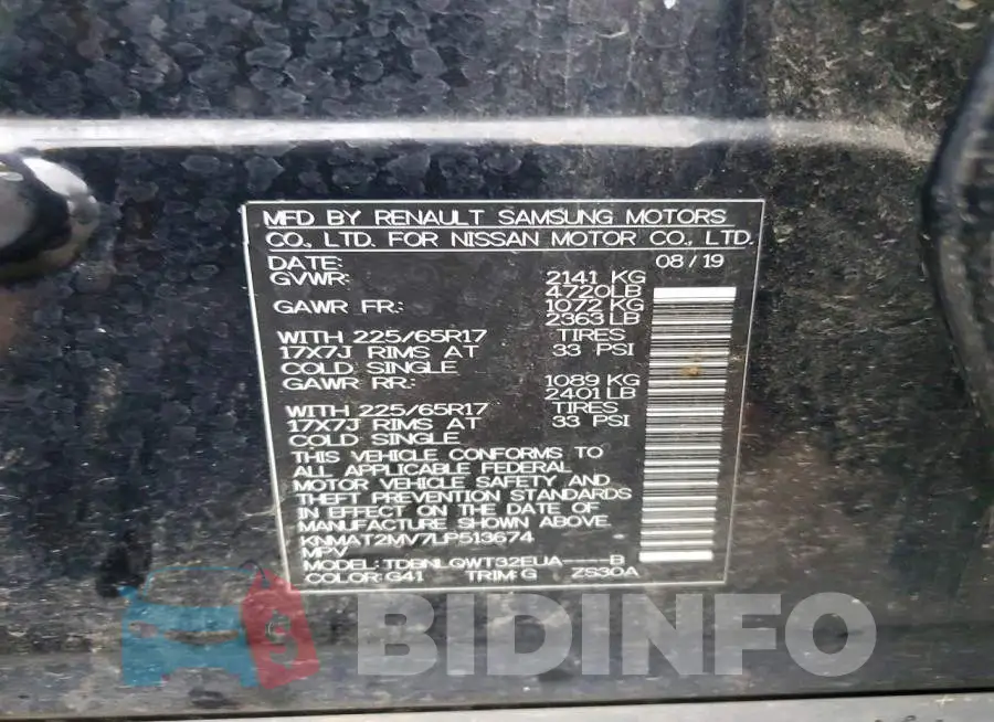 KNMAT2MV7LP513674 Photo# 14