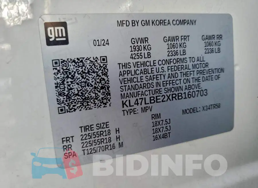 KL47LBE2XRB160703 Photo# 13
