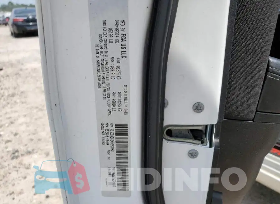 2C3CDXBG3KH663683 Photo# 13