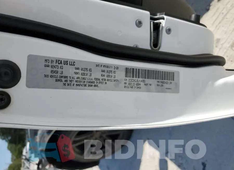 2C3CDXGJ9LH140951 Photo# 12