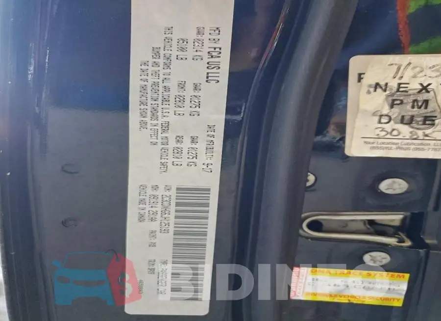 2C3CDXHG6JH125193 Photo# 12