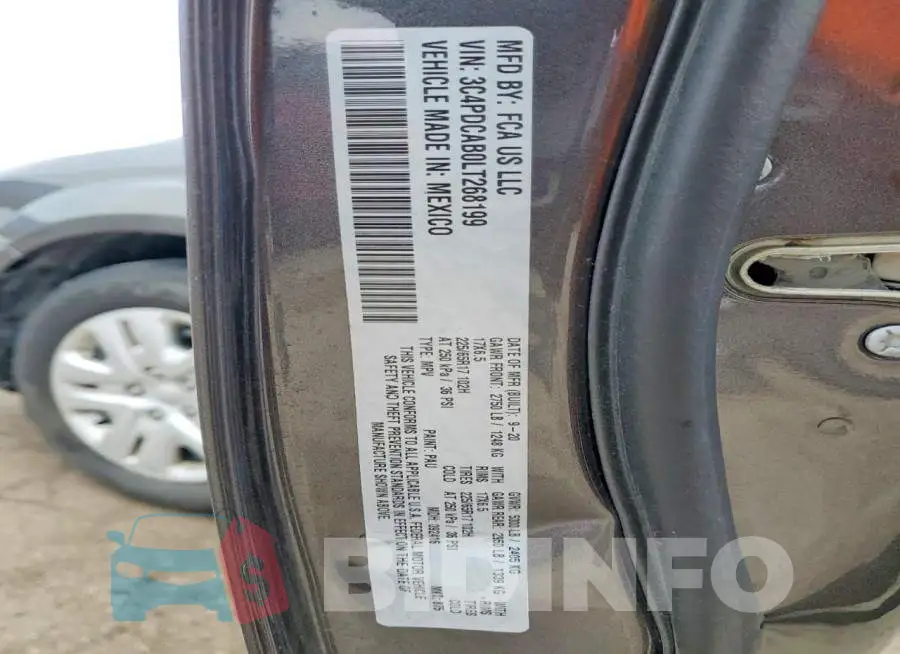3C4PDCAB0LT268199 Photo# 13