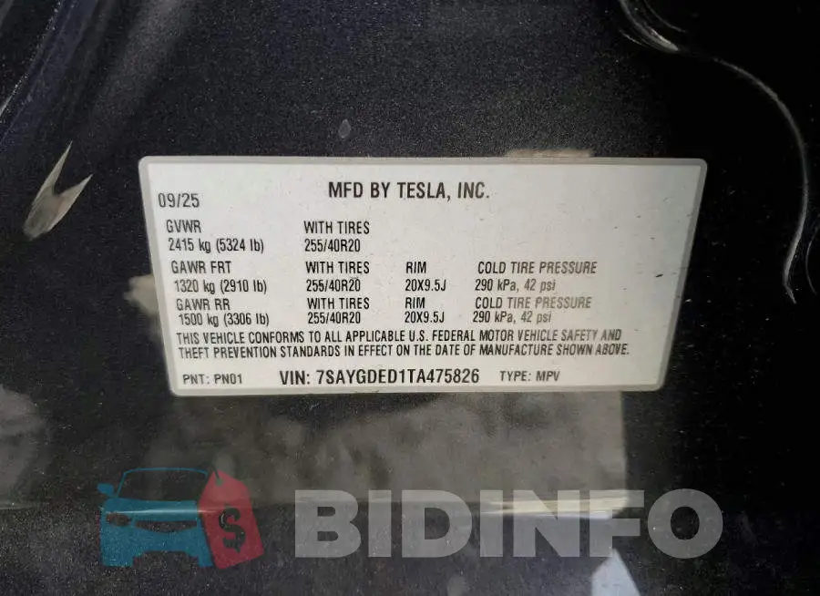 7SAYGDED1TA475826 Photo# 13