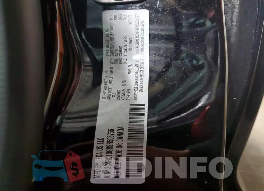 2C4RC1BG9SR506756 Photo# 13