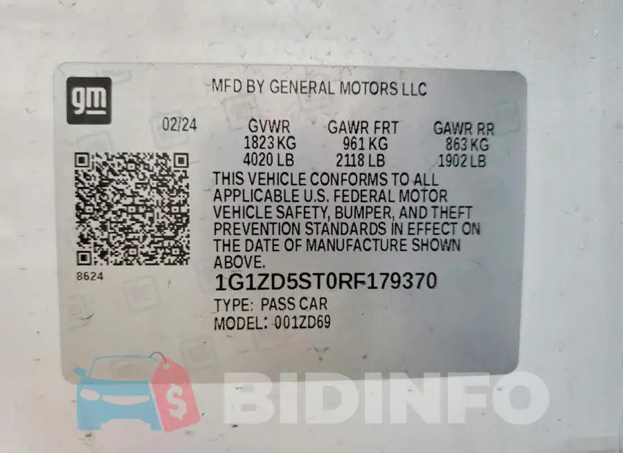 1G1ZD5ST0RF179370 Photo# 13