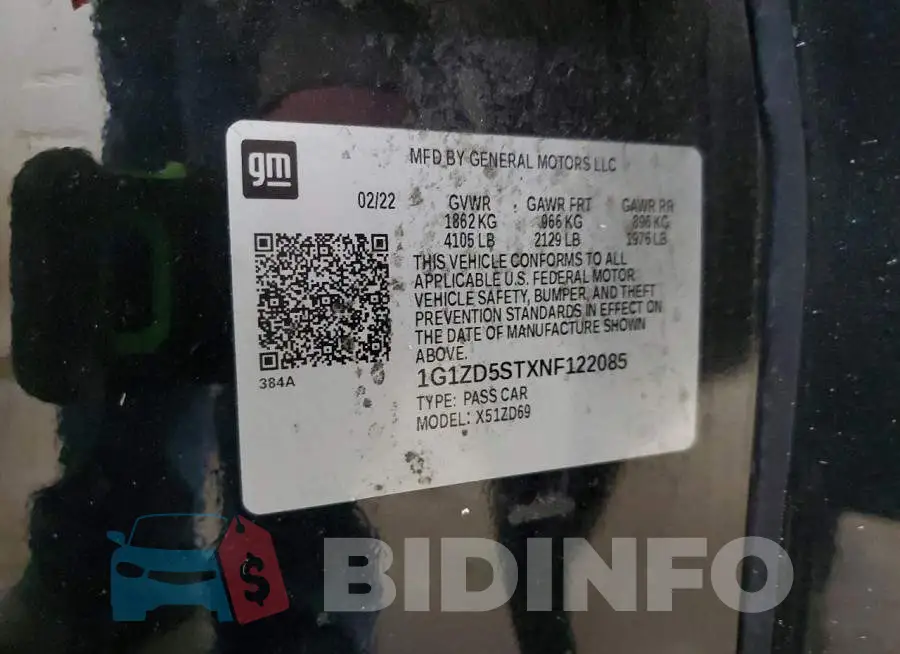 1G1ZD5STXNF122085 Photo# 12