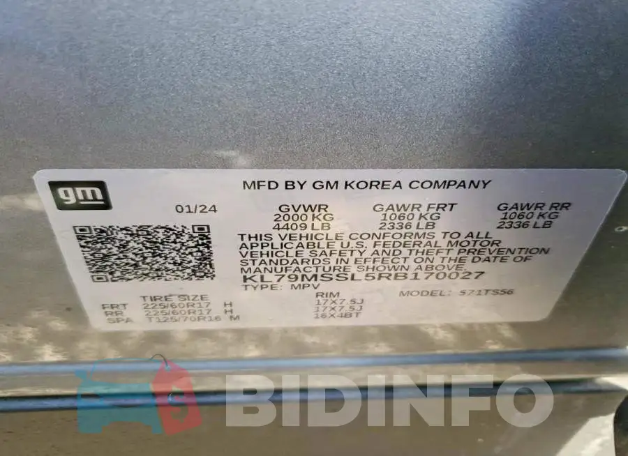KL79MSSL5RB170027 Photo# 14