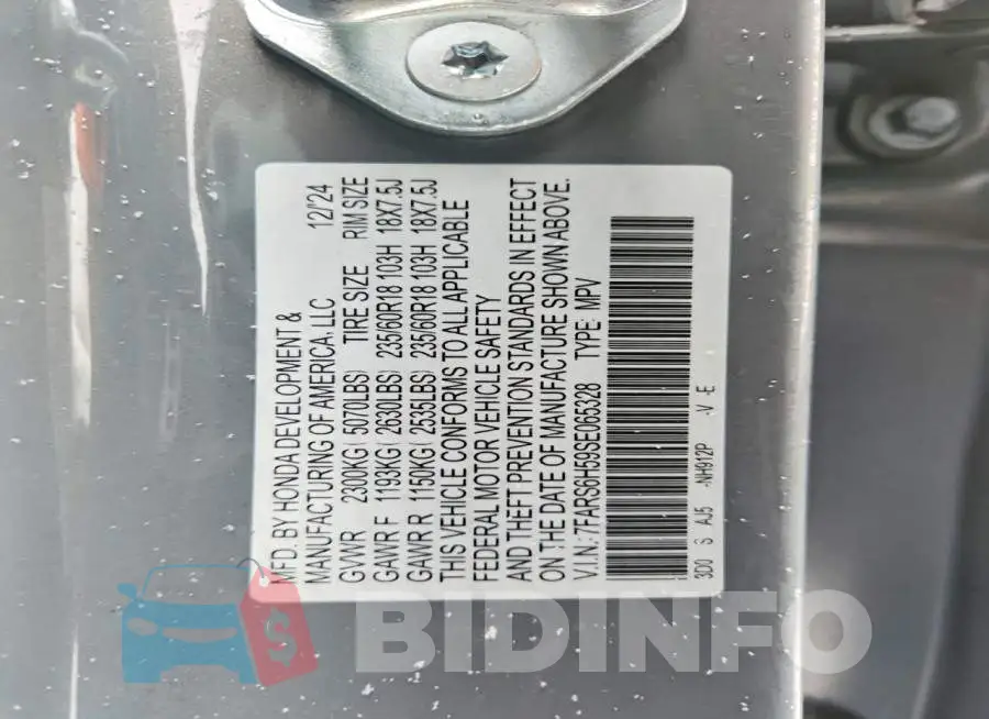 7FARS6H59SE065328 Photo# 13