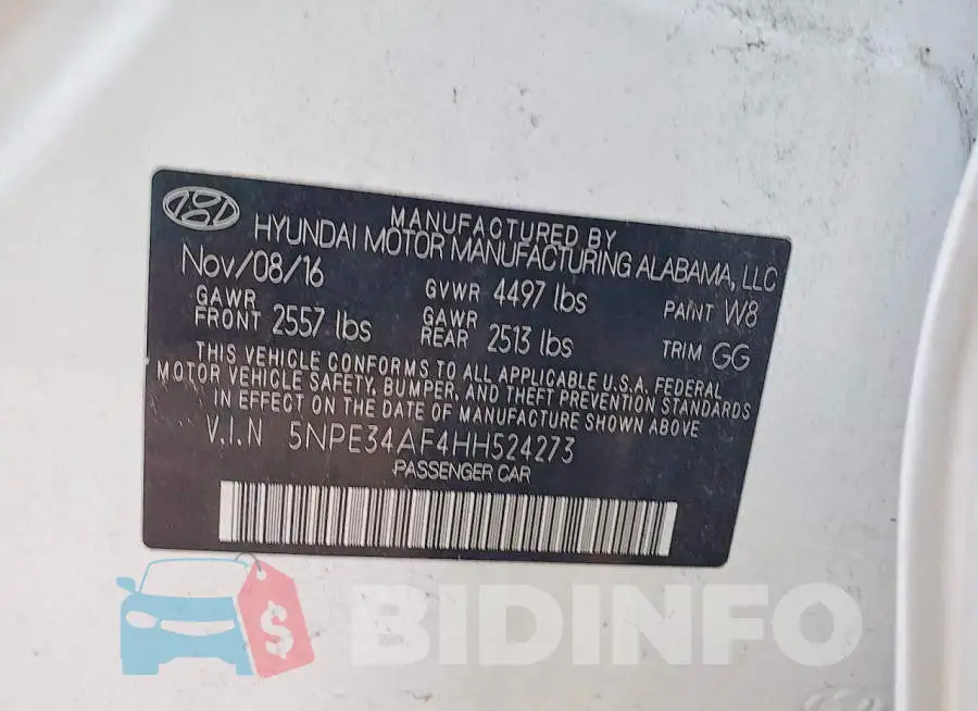 5NPE34AF4HH524273 Photo# 12