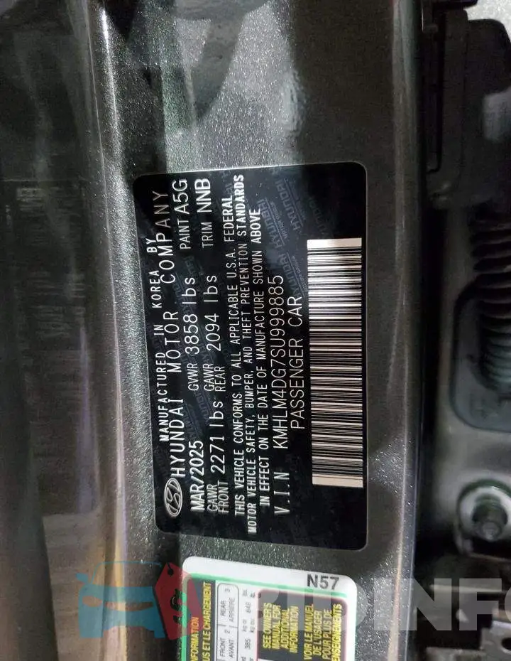 KMHLM4DG7SU999885 Photo# 13