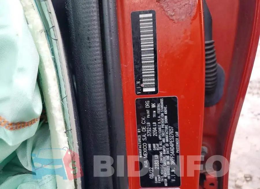 3KPF54AD4PE527657 Photo# 13