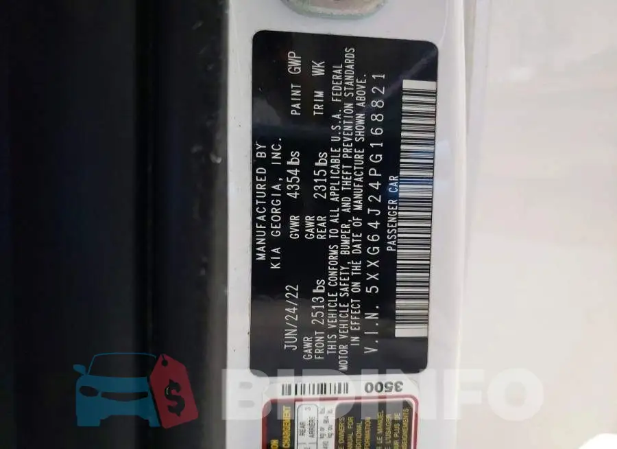 5XXG64J24PG168821 Photo# 12