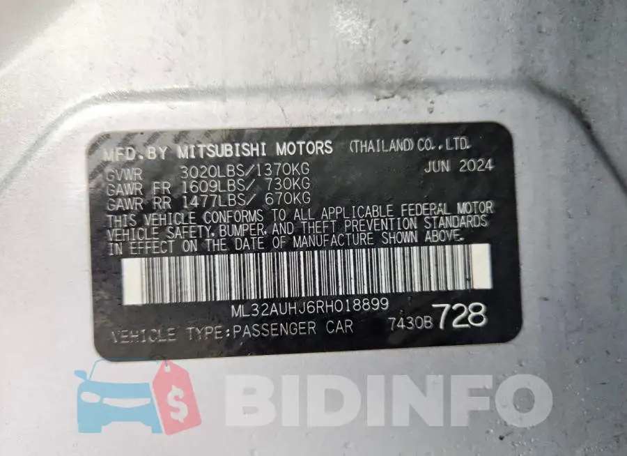 ML32AUHJ6RH018899 Photo# 12