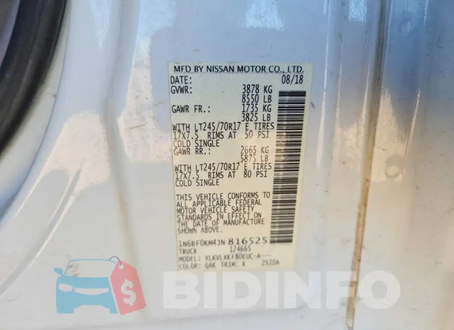 1N6BF0KM4JN816525 Photo# 13