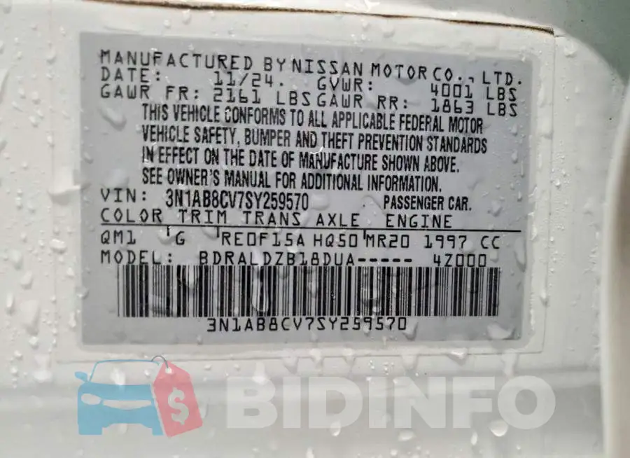 3N1AB8CV7SY259570 Photo# 13