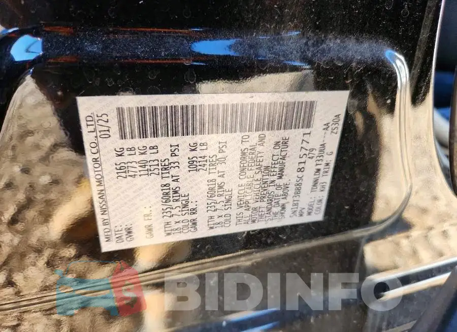 5N1BT3BB8SC815771 Photo# 13