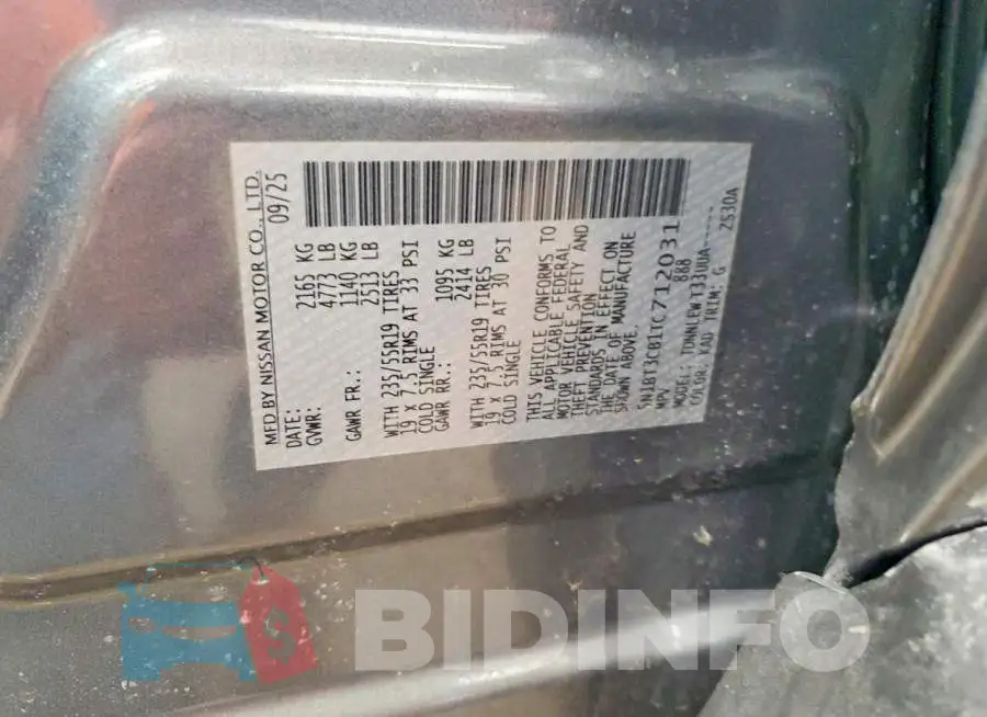 5N1BT3CB1TC712031 Photo# 13