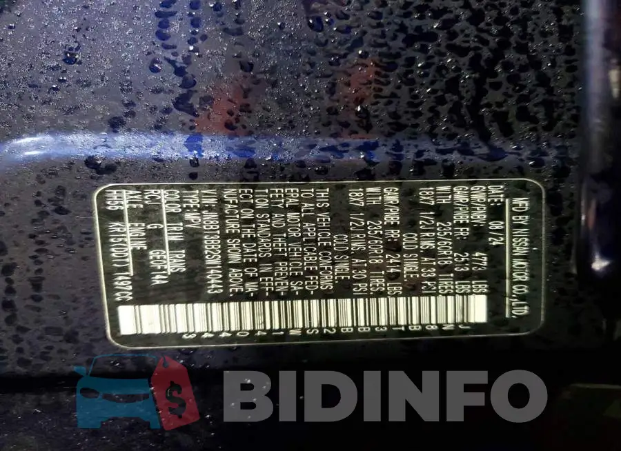 JN8BT3BB2SW140443 Photo# 13