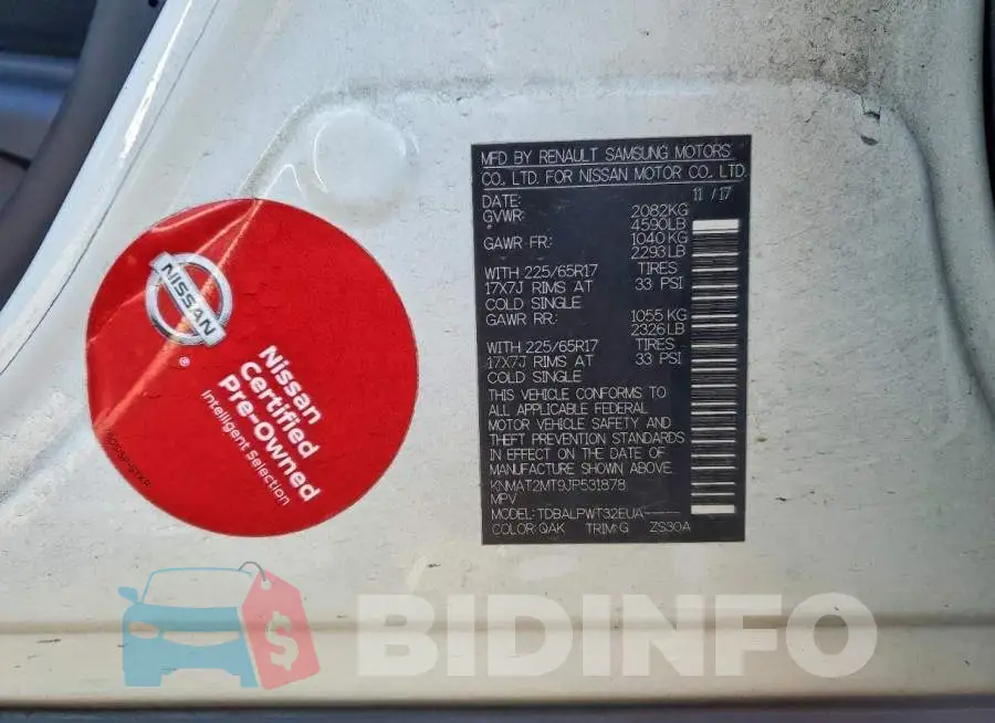 KNMAT2MT9JP531878 Photo# 13