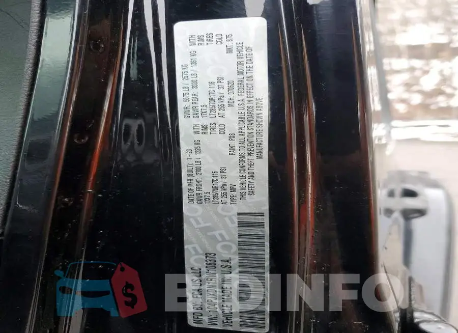 1C4PJXDN1RW108373 Photo# 13