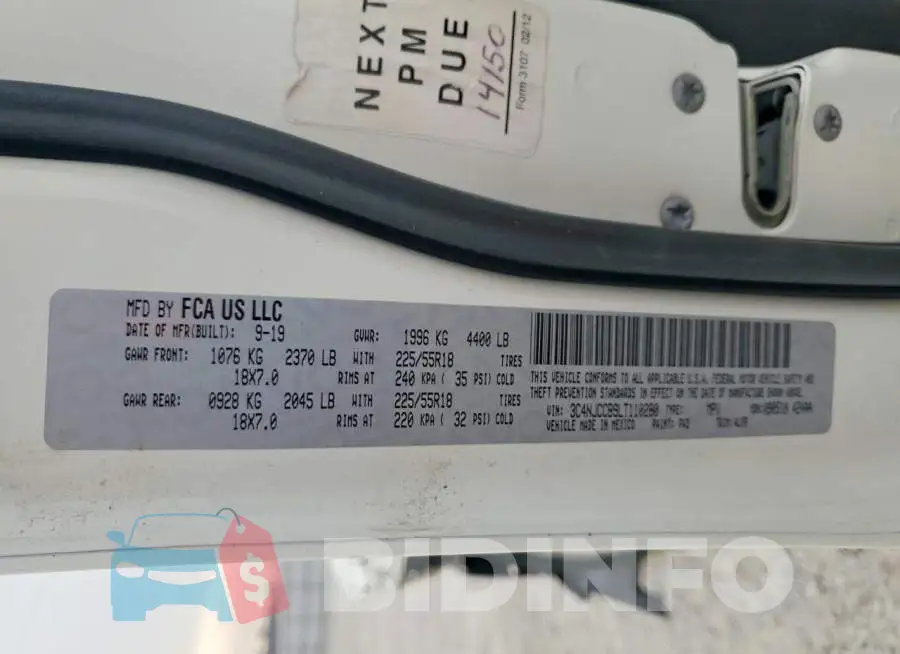 3C4NJCCB9LT110280 Photo# 13