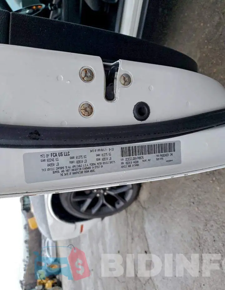 2C3CDZJG6KH708676 Photo# 13