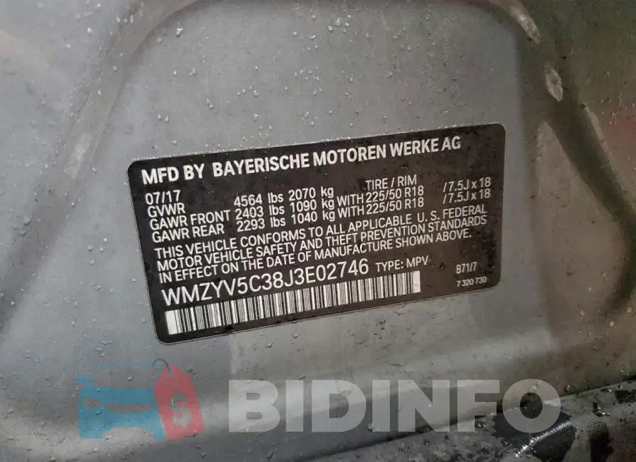 WMZYV5C38J3E02746 Photo# 13