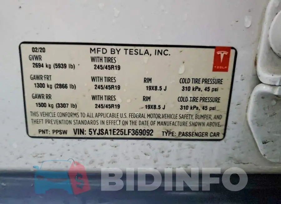 5YJSA1E25LF369092 Photo# 12